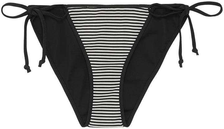 'Little Harbour' reversible tie side stripe bikini bottoms