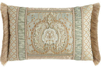 LOUISE OBLONG PILLOW WITH FR