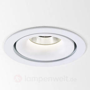 Weißer LED-Einbaustrahler Reo OK Soft S1 - dimmbar