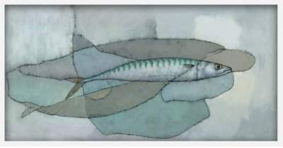 Wayfair 'Cornish Mackerel' Acrylic Painting Print on Canvas