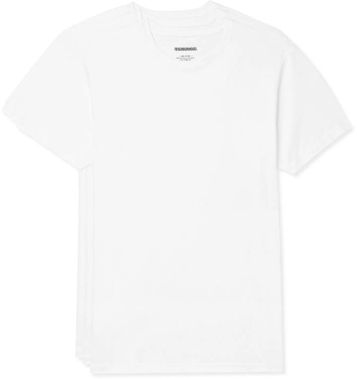 Three-Pack Slim-Fit Cotton-Jersey T-shirts