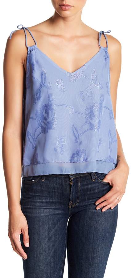 Prya Metallic V-Neck Cami