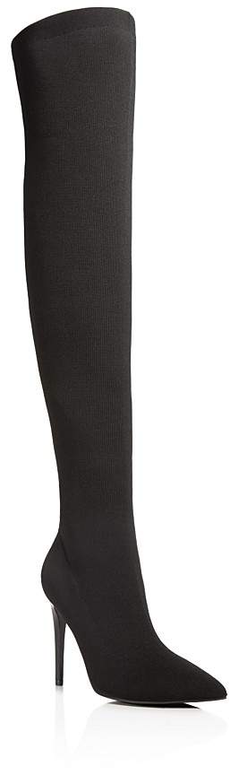 Anabel Stretch Knit Over-the-Knee Boots