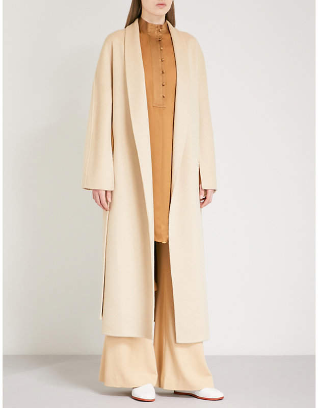 ARJE Dawn wool and cashmere-blend coat