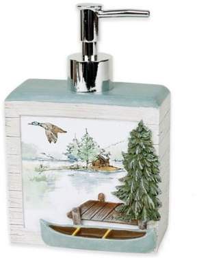 Saturday Knight Lake House Lotion Dispenser in Teal
