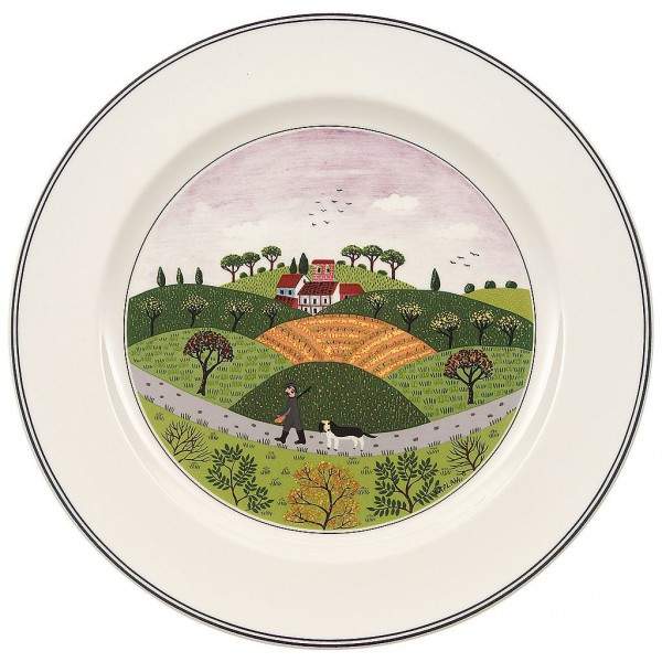 Design Naif Speiseteller Jäger