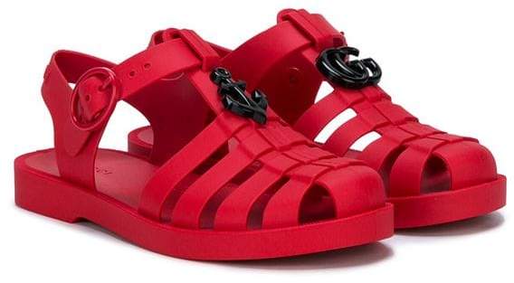 Gucci Kids closed toe sandals