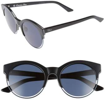 Dior Siderall 1 53mm Round Sunglasses