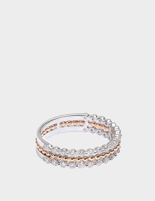 Vanessa Tugendhaft Exclusive Princess Ring in gold and diamonds