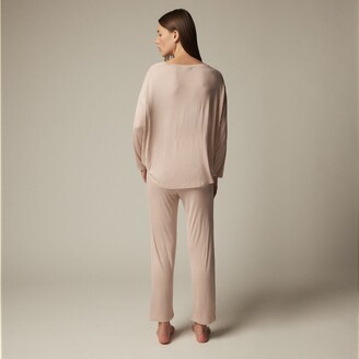 Love & Lore Azalea Pajama Set, Blush Stripe Medium