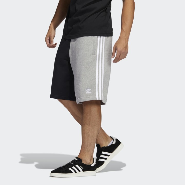 adidas 3 stripe jersey shorts mens