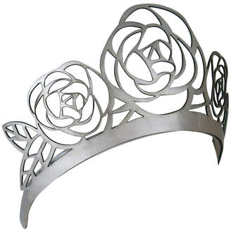 Morgan & Taylor Laser Cut Crown Adorned with Roses
