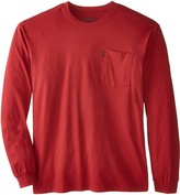 Thumbnail for your product : Key Apparel Men's Heavyweight Long Sleeve Pocket T-Shirt