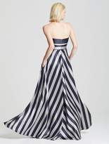 Thumbnail for your product : Halston Stripe Structure Gown