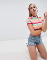 Thumbnail for your product : PrettyLittleThing Stripe Crop Top