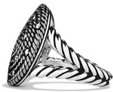Thumbnail for your product : David Yurman Cable Coil Ring with Diamonds