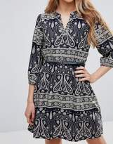Thumbnail for your product : Yumi Belted Dress In Paisley Print