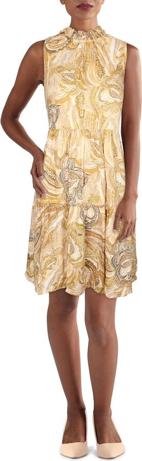 Yellow Sheath Dress | ShopStyle