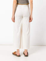 Thumbnail for your product : Jucca wide-legged cropped trousers