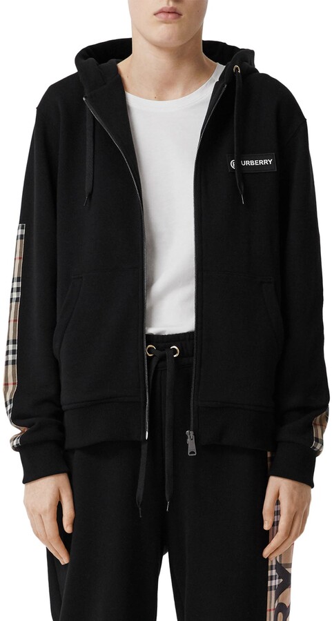 Burberry Zip Hoodie | Shop the world's largest collection of fashion 