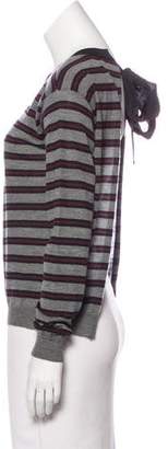 Marni Striped Cashmere Top