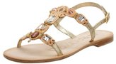 Thumbnail for your product : Apepazza Women's Campanellino Jeweled Flat Sandal