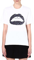 Thumbnail for your product : Markus Lupfer Lara sequin-embellished t-shirt