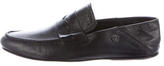Thumbnail for your product : Versace Leather Penny Loafers