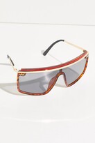 Thumbnail for your product : Free People Racer Stripe Shield Sunglasses