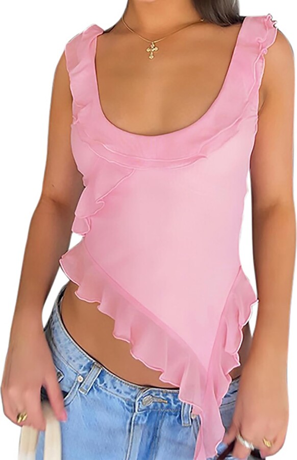 Bandeau Crop Top With Straps