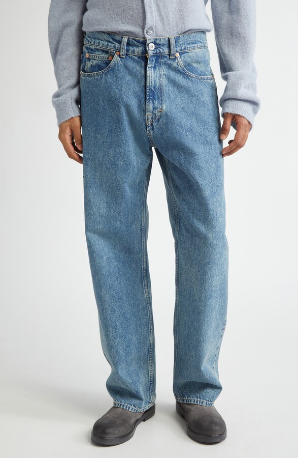 Our Legacy Third Cut Wide Straight Leg Jeans