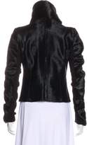 Thumbnail for your product : Rick Owens Fur Zip-Up Jacket
