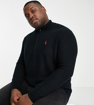Ralph Lauren Black Men's Half-Zip Sweaters | Shop the world's 