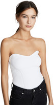 Thumbnail for your product : Cushnie Strapless Fitted Knit Top