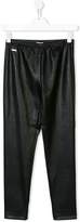 Thumbnail for your product : DSQUARED2 Kids faux leather trousers