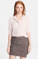 Thumbnail for your product : Rebecca Minkoff 'Frank' Silk Top