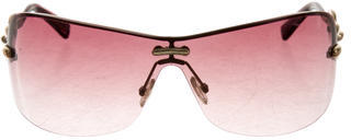 Gucci Tinted Shield Sunglasses