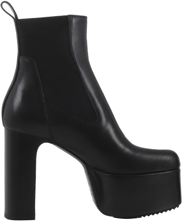 chunky platform booties