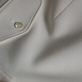 Thumbnail for your product : Diane von Furstenberg White Knit Pocket Detailed Simone Shirt Dress XS