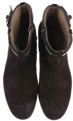 Alberto Fermani Suede Ankle Boots