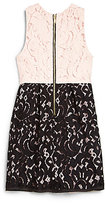 Thumbnail for your product : Milly Minis Girl's Two-Tone Lace Dress