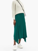 Thumbnail for your product : Pleats Please Issey Miyake High-neck Technical-pleated Top - Ivory