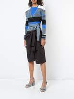 Thumbnail for your product : Diane von Furstenberg cropped wrap cardigan