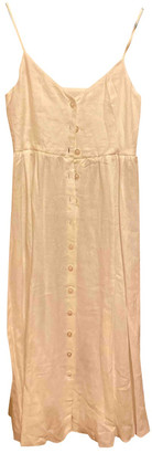 mansur gavriel linen dress