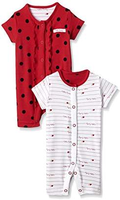 Mothercare Little Ladybird Rompers - 2 Pack,(Manufacturer Size:56)
