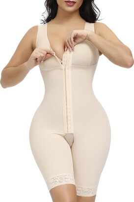SHAPERX Shapewear Tummy Control Fajas Colombianas High Compression Body  Shaper for Women Butt Lifter Thigh Slimmer