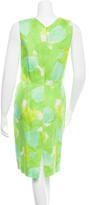 Thumbnail for your product : Piazza Sempione Sleeveless Linen Dress