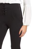 Thumbnail for your product : Ella Moss Lace-Up Skinny Pants
