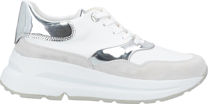 Geox Women's White Shoes | Shop The Largest Collection | ShopStyle