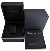 Thumbnail for your product : Hamilton H64645531 Men's Khaki Pilot Day Date Automatic Leather Strap Watch, Tan/Black